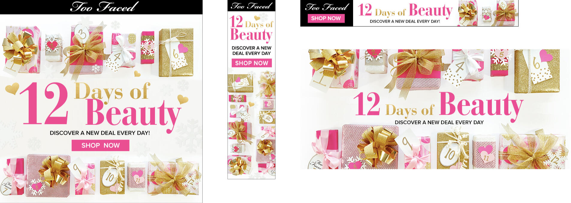 Too Faced Cosmetics Holiday Campaign